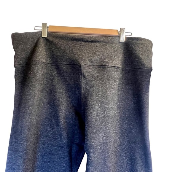 Hyba Women's Leggings XXL Charcoal Gray French Terry Legging - Picture 2 of 12